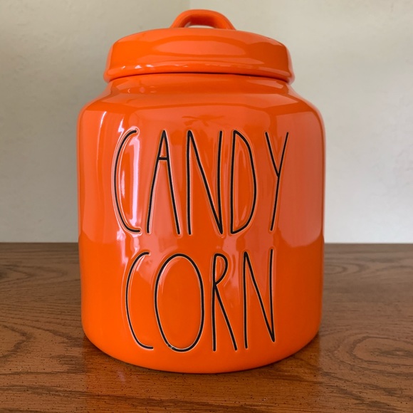 Rae Dunn Other - **SOLD** Rae Dunn Orange Candy Corn Canister Rae Dunn Other - **SOLD** Rae Dunn Orange Candy Corn Canister